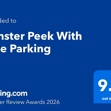 Minster Peek With Free Parking Appartement
